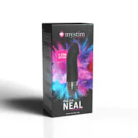 Вібратор з електростимуляцією Mystim Real Deal Neil Black Edition - Master