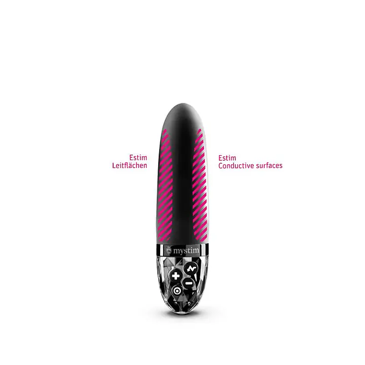Вібратор з електростимуляцією Mystim Sleak Freak Black Edition - Master