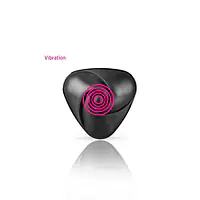 Вібратор для клітора з електростимуляцією Mystim Heart's Desire Black Edition - Master