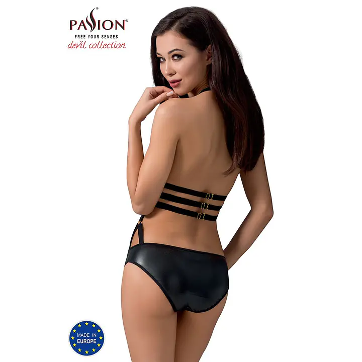 Боді монокіні під латекс Passion Exclusive LAMIS BODY L/XL, black - Master