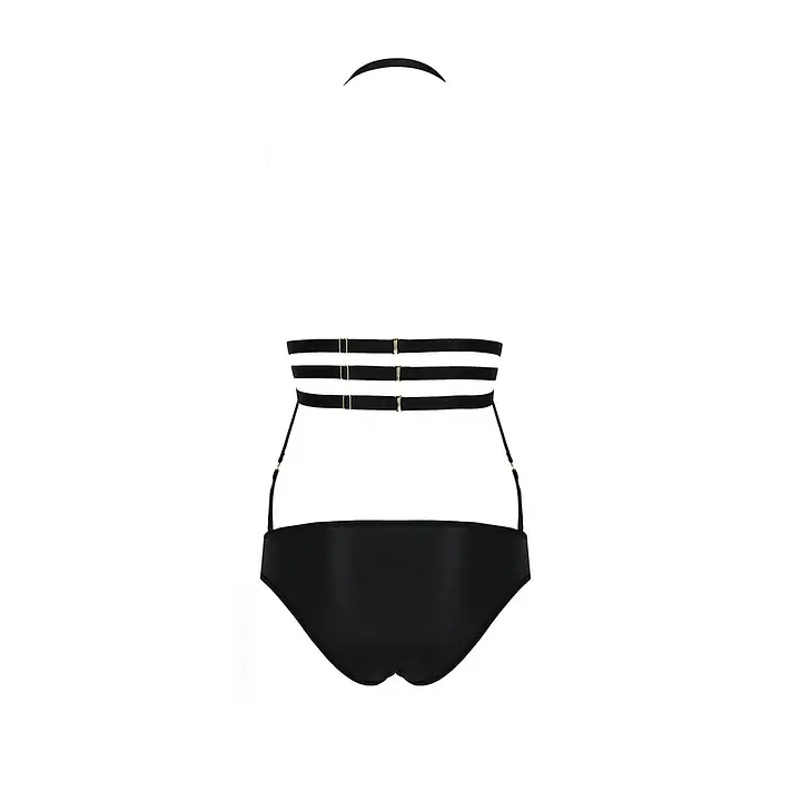 Боді монокіні під латекс Passion Exclusive LAMIS BODY L/XL, black - Master