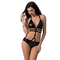 Боді монокіні під латекс Passion Exclusive LAMIS BODY S/M, black - Master