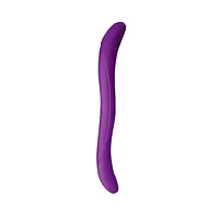 Подвійний фалоімітатор Wooomy Twoooney Semirealistic Double Dong Purple, діаметр 3 та 3,8 см - Master