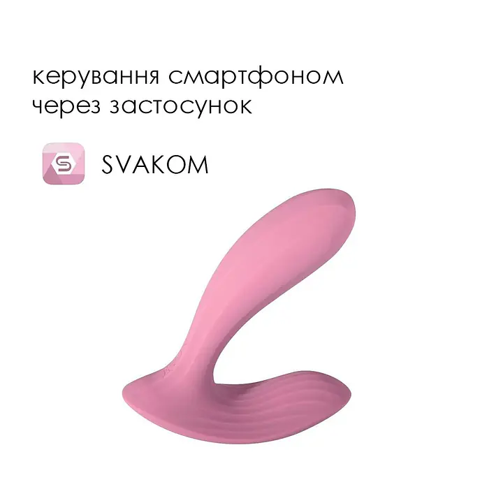 Смарт-вібратор у трусики Svakom Erica Romantic Rose, дуже гнучкий, 2 мотори - Master