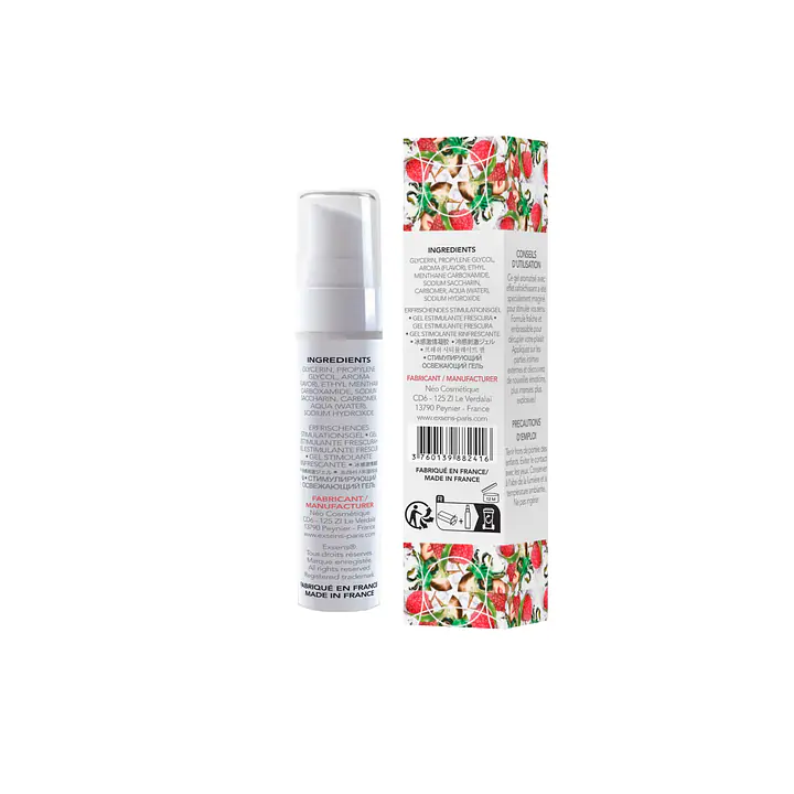 Розпродаж!!! Стимулювальний гель EXSENS Kissable Fresh Ginger Litchi 15мл (термін 12.2025) - Master