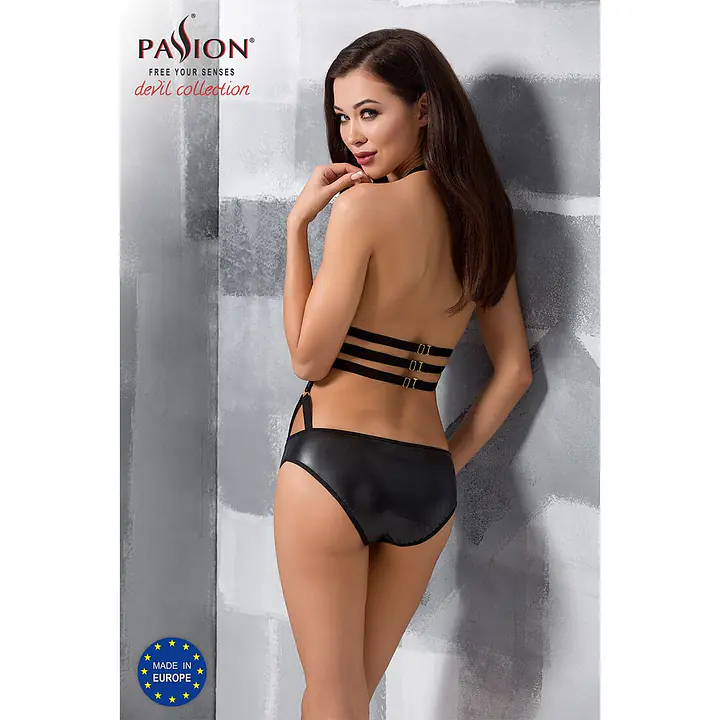 Боді монокіні під латекс Passion Exclusive LAMIS BODY XXL/XXXL, black - Master