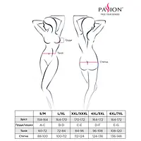 Боді монокіні під латекс Passion Exclusive LAMIS BODY XXL/XXXL, black - Master