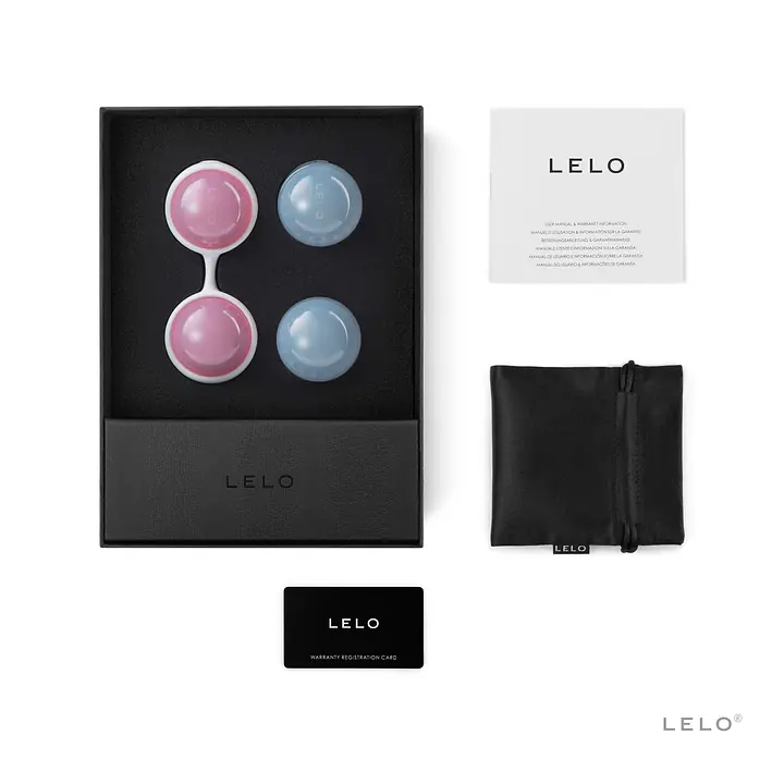 Набір вагінальних кульок LELO Beads Mini, діаметр 2,9 см, змінне навантаження, 2х28 та 2х37 г - Master