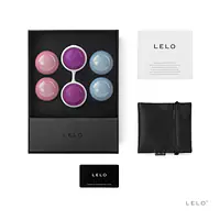 Набір вагінальних кульок LELO Beads Plus, діаметр 3,5 см, змінне навантаження 2х28, 2х37 та 2х60 г - Master