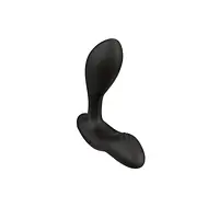 Смарт-вібромасажер простати We-Vibe Vector+ CHARCOAL BLACK, пульт ДК, регульований кут нахилу - Master