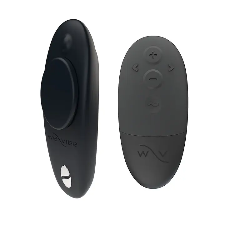 Смарт-вібратор у трусики We-Vibe Moxie+ Satin Black, оновлений пульт ДК - Master