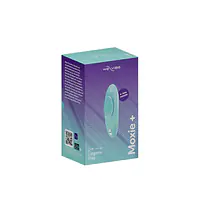 Смарт-вібратор у трусики We-Vibe Moxie+ Aqua, оновлений пульт ДК - Master