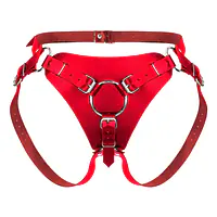 Труси для страпона Feral Feelings Strap-on Harness Red, red - Master