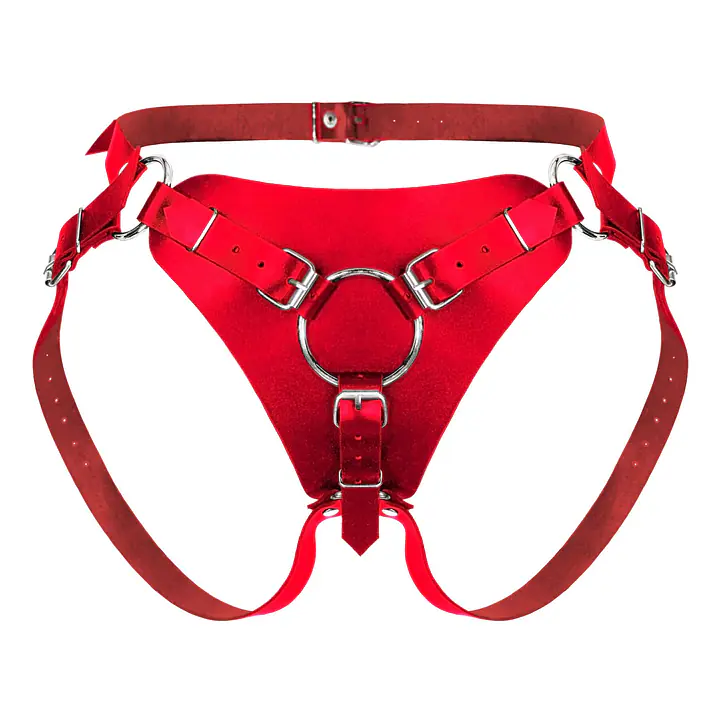 Труси для страпона Feral Feelings Strap-on Harness Red, red - Master