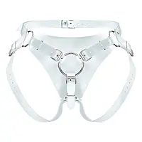 Труси для страпона Feral Feelings Strap-on Harness White, white - Master