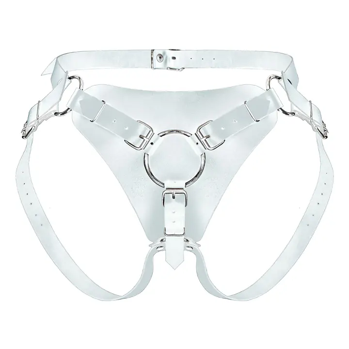 Труси для страпона Feral Feelings Strap-on Harness White, white - Master