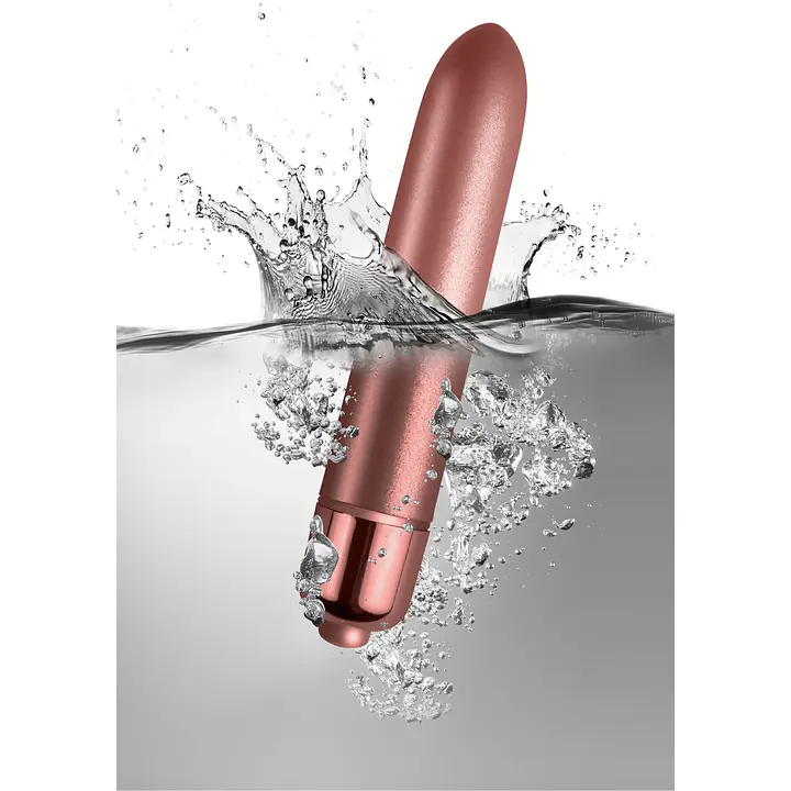 Віброкуля Rocks Off RO-90mm Touch of Velvet Rose Blush матова - Master