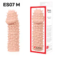 Насадка на член Kokos Extreme Sleeve ES.07 розмір M, потовщувальна, стимуляція точки G - Master