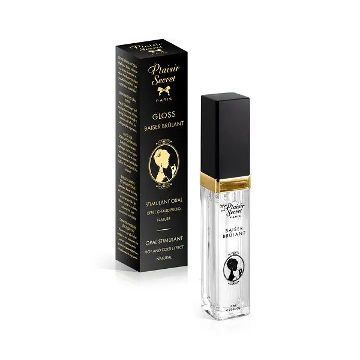 Стимулювальний блиск для губ Plaisirs Secrets Stimulating Oral Gloss Baiser Brulant (7 мл) - Master