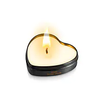 Масажна свічка серце Plaisirs Secrets Natural (35 мл) - Master