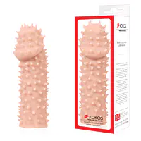 Насадка на член Kokos Extreme Sleeve ES.07 розмір M, потовщувальна, стимуляція точки G - Master