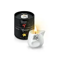 Масажна свічка Plaisirs Secrets Vanilla (80 мл) подарункове паковання, керамічний посуд - Master