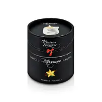 Масажна свічка Plaisirs Secrets Vanilla (80 мл) подарункове паковання, керамічний посуд - Master
