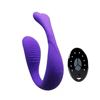 Вібратор для пар Adrien Lastic Mini Romeo II з пультом LRS і двома моторчиками - Master