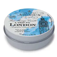 Масажна свічка Petits Joujoux - London - Rhubarb, Cassis and Ambra (43 мл) з афродизіаками - Master