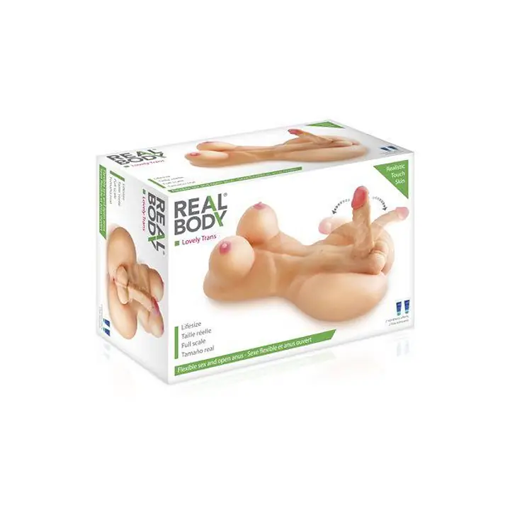 Торс транссексуала Real Body — LOVELY TRANS, пеніс та анус - Master