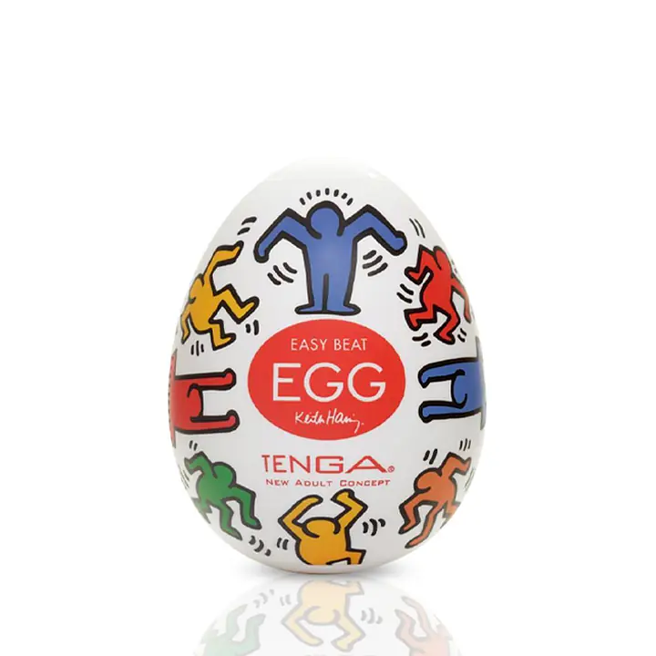 Мастурбатор-яйце Tenga Keith Haring Egg Dance - Master