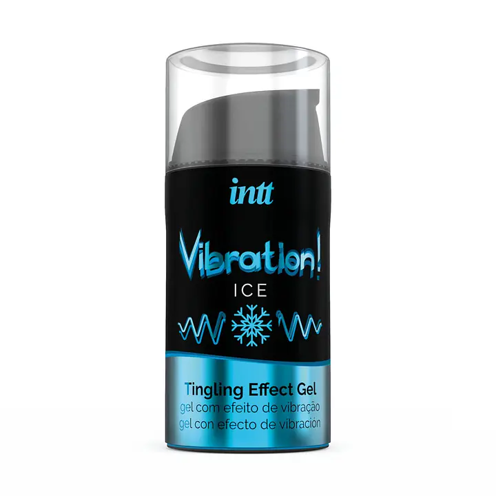 Рідкий вібратор Intt Vibration Ice (15 мл), густий гель, дуже незвичайний, діє до 30 хвилин - Master