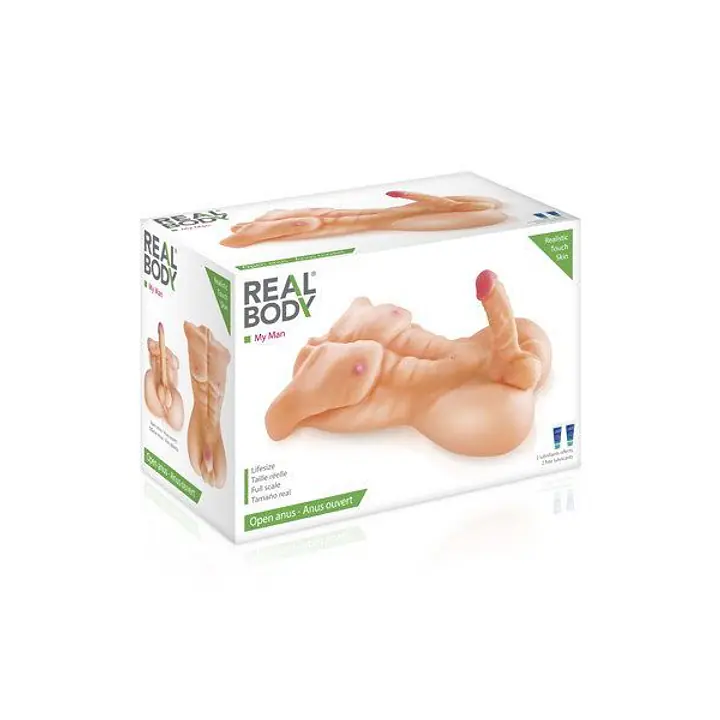 Торс чоловіка Real Body — My Man, пеніс та анус - Master