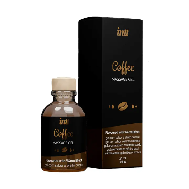 Масажний гель для інтимних зон Intt Coffee (30 мл) розігрівальний - Master