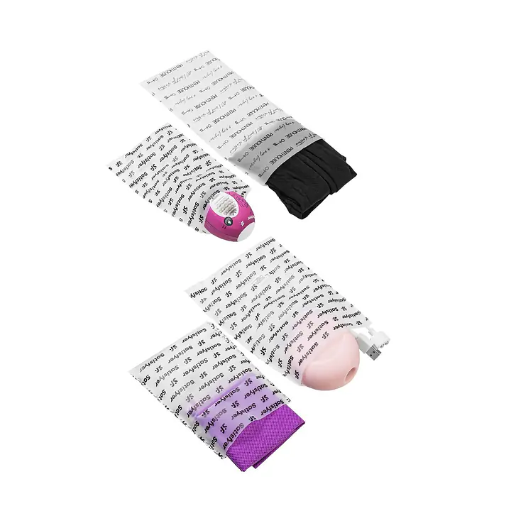 Подарунковий набір Satisfyer Love Box, іграшка для нього та для неї, білизна, мішечок для зберігання - Master