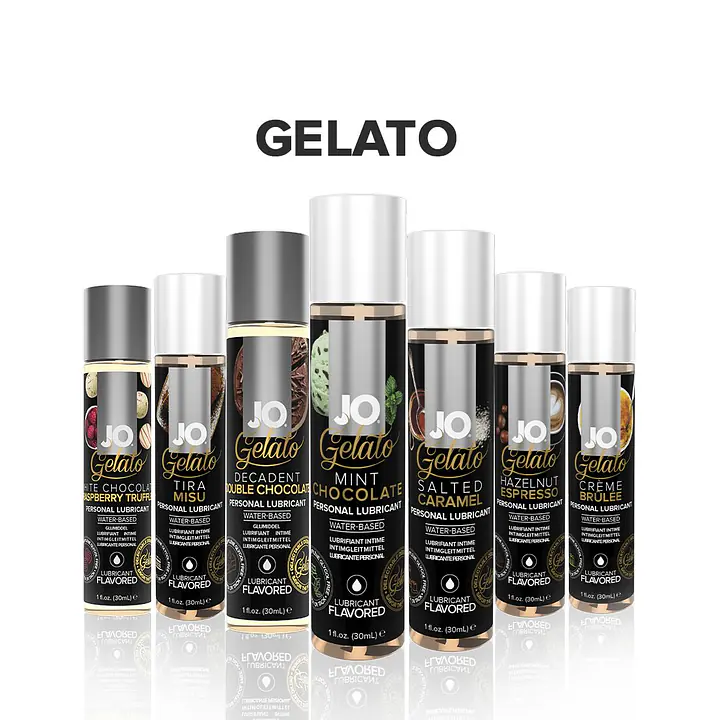 Змазка на водній основі JO GELATO Mint Chocolate (120 мл) без цукру, парабенів та пропіленгліколю - Master