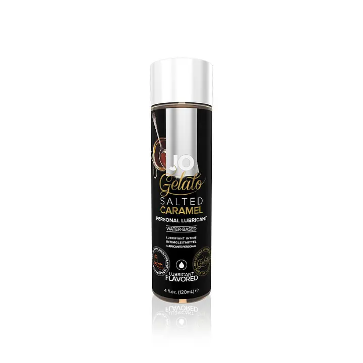 Змазка на водній основі JO GELATO Salted Caramel (120 мл) без цукру, парабенів та гліколю - Master
