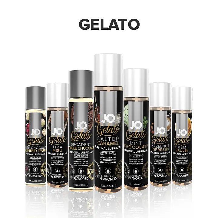 Змазка на водній основі JO GELATO Salted Caramel (120 мл) без цукру, парабенів та гліколю - Master