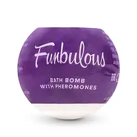 Бомбочка для ванни з феромонами Obsessive Bath bomb with pheromones Fun (100 г) - Master