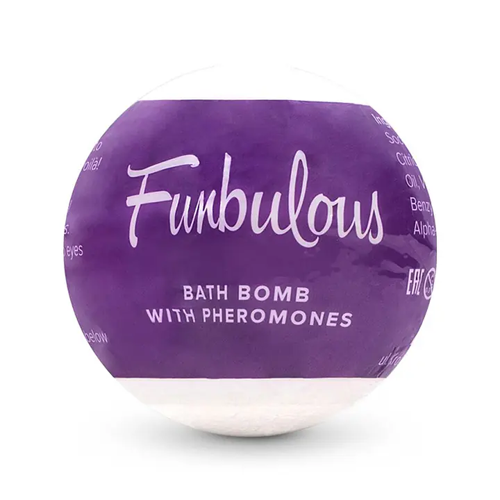 Бомбочка для ванни з феромонами Obsessive Bath bomb with pheromones Fun (100 г) - Master