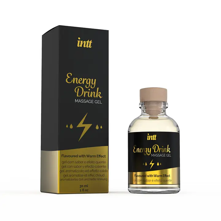 Масажний гель для інтимних зон Intt Energy Drink (30 мл) розігріваючий - Master