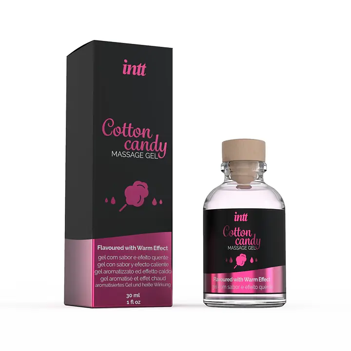 Масажний гель для інтимних зон Intt Cotton Candy (30 мл) розігрівальний - Master