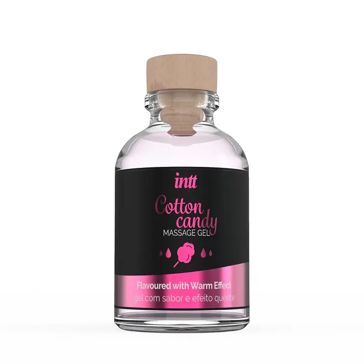 Масажний гель для інтимних зон Intt Cotton Candy (30 мл) розігрівальний - Master