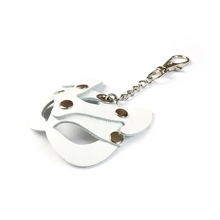 Брелок на карабіні для ключів Art of Sex Kitty, Білий - Master