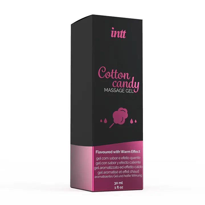 Масажний гель для інтимних зон Intt Cotton Candy (30 мл) розігрівальний - Master