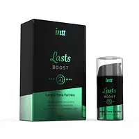 Пролонгатор для чоловіків Intt Lasts (15 мл) з екстрактом гвоздики та м'яти - Master