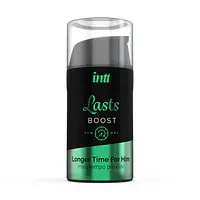 Пролонгатор для чоловіків Intt Lasts (15 мл) з екстрактом гвоздики та м'яти - Master