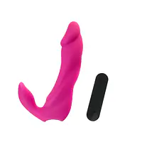 Вібратор вагінально-кліторальний Alive Bifun Pro, Pink, перезаряджуваний - Master