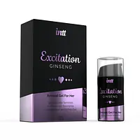 Збуджувальний гель Intt Excitation (15 мл) з екстрактом женьшеню, з ефектом вібрації - Master