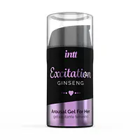 Збуджувальний гель Intt Excitation (15 мл) з екстрактом женьшеню, з ефектом вібрації - Master